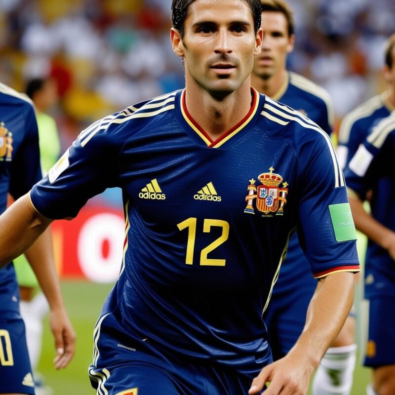 The Iconic 2010 Spain Away Jersey from the Final World Cup